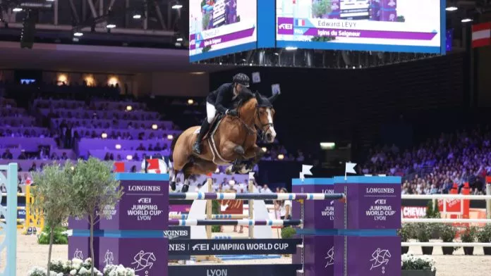 Edward Levy et Igins du Seigneur 2e du Grand Prix 4* d’Abou Dabi (UAE)